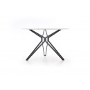 Стол обеденный HALMAR PIXEL белый/черный 120